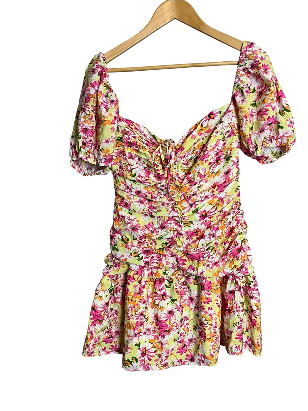 HELLO MOLLY ISLAND RADIANCE MINI DRESS FLORAL SIZE 8 - Picture 5 of 10